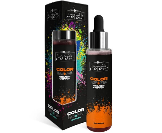 Изображение  Drops for coloring (pigment) copper Hair Company Color Drops 50 ml, Volume (ml, g): 50, Color No.: Copper