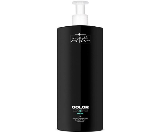 Зображення  Маска для волосся Hair Company Inimitable Color Drops 1000 мл, Об'єм (мл, г): 1000