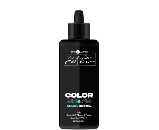 Зображення  Маска для волосся Hair Company Inimitable Color Drops 60 мл, Об'єм (мл, г): 60