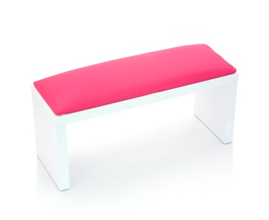 Изображение  Manicure table armrest with legs 32x11x16 cm pink