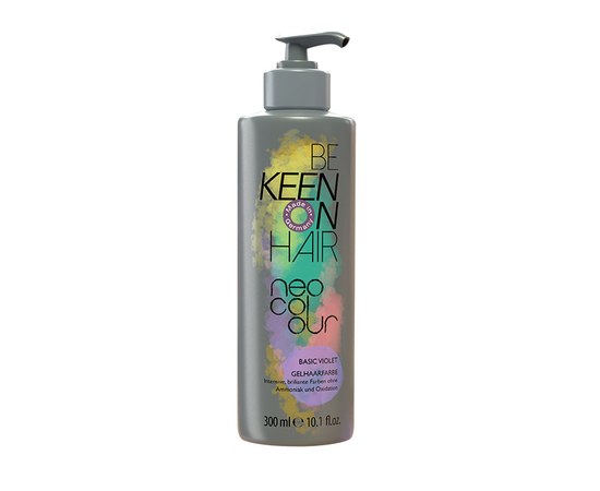 Зображення  Пігмент прямої дії для волосся KEEN NEO COLOUR Фіолетовий, 300 мл, Об'єм (мл, г): 300, Цвет №: Фіолетовий