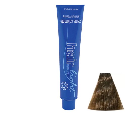 Зображення  Крем-фарба Hair Company Hair Natural Light 7.3 русявий золотистий 100 мл, Об'єм (мл, г): 100, Цвет №: 7.3 русявий золотистий