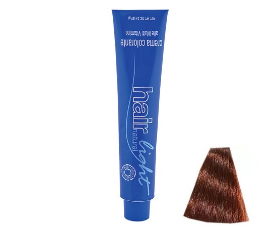 Изображение  Крем-краска Hair Company Hair Natural Light 7.46 русый красный тициан 100 мл, Объем (мл, г): 100, Цвет №: 7.46 русый красный тициан