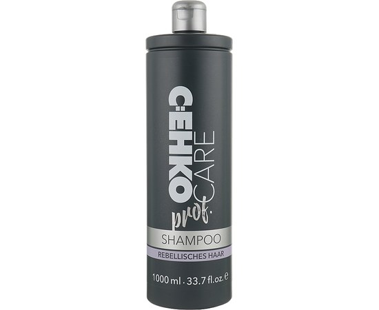 Зображення  Шампунь для жорсткого неслухняного волосся C:EHKO CARE prof. Shampoo Rebellious 1000 мл
