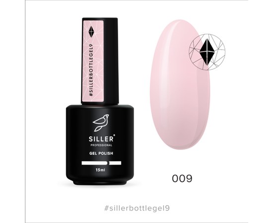 Изображение  Siller Bottle Gel №9 гель, 15 мл, Объем (мл, г): 15, Цвет №: 009