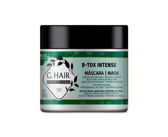 Изображение  Холодный ботокс для волос Inoar B-Tox Intense G.Hair, 500 мл