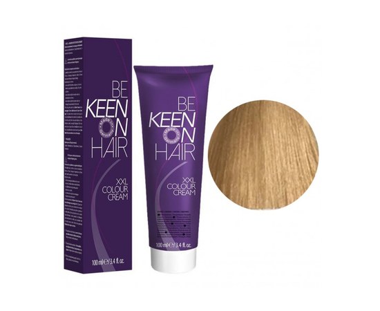 Зображення  Стійка крем-фарба KEEN Colour Cream XXL # 9.0 інтенсивний спеціальний світлий блондин, 100 мл, Об'єм (мл, г): 100, Цвет №: # 9.0 інтенсивний спеціальний світлий блондин