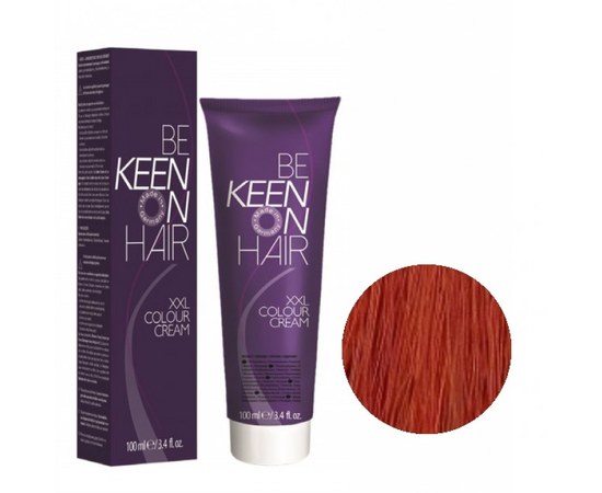 Зображення  Стійка крем-фарба KEEN Colour Cream XXL 7.45 середньо-русява мідно-червона, 100 мл, Об'єм (мл, г): 100, Цвет №: 7.45 середньо-русявий мідно-червоний