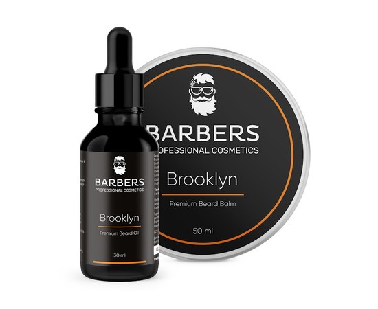 Зображення  Набір для догляду за бородою Barbers Brooklyn 80 мл