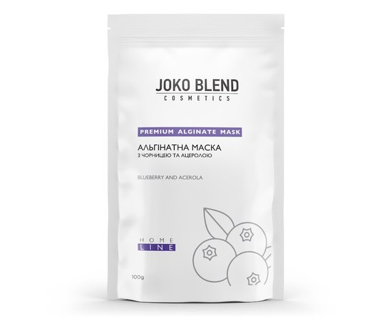 Изображение  Alginate mask with blueberries and acerola Joko Blend 100 g