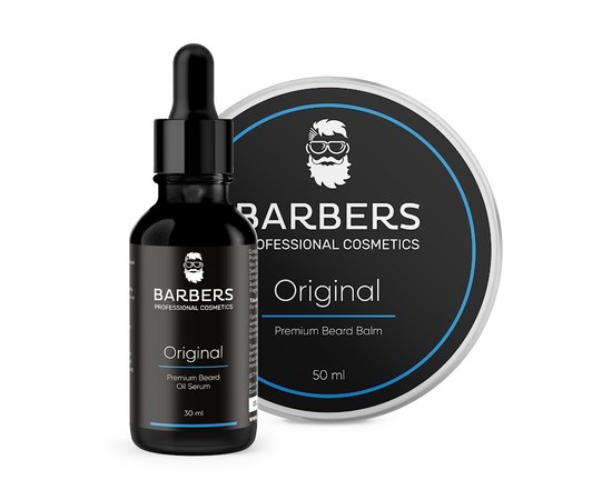 Изображение  Barbers Original Beard Care Set 80 ml