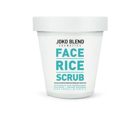 Зображення  Рисовий скраб для обличчя Face Rice Scrub Joko Blend 100 г