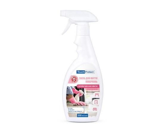 Изображение  Surface cleaner with antibacterial effect Touch Protect 500 ml