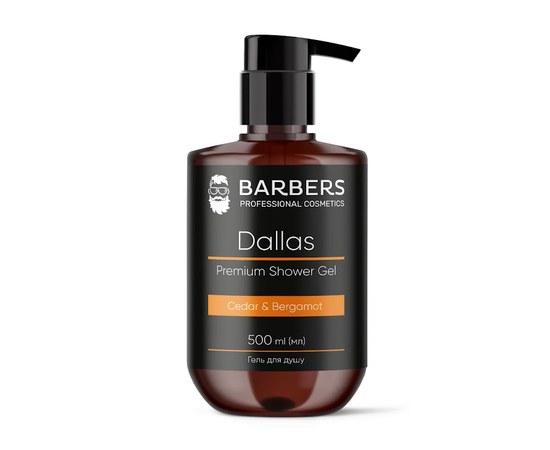Изображение  Shower Gel Barbers Dallas 500 ml