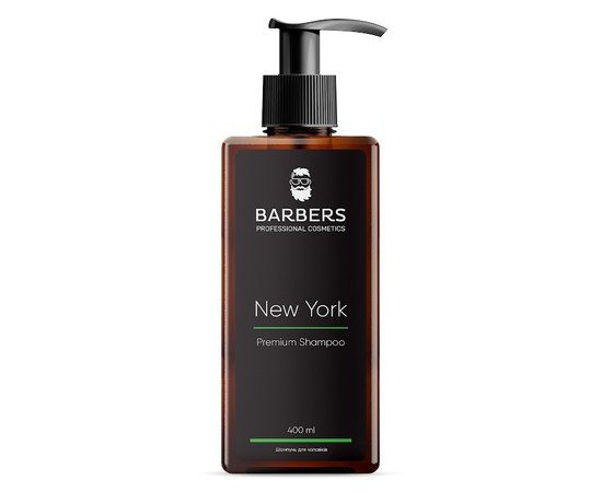 Изображение  Shampoo for men toning Barbers New York 400 ml