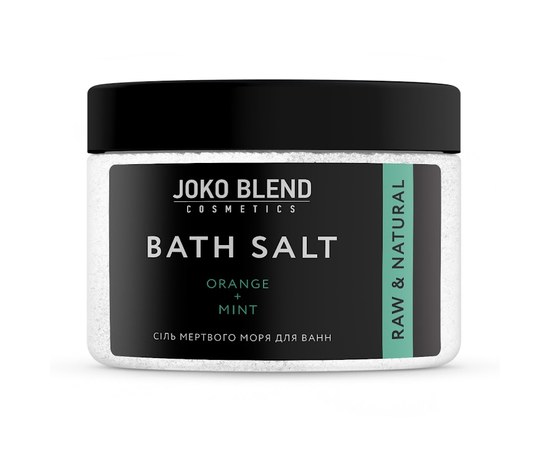 Зображення  Сіль Мертвого моря для ванн Апельсин-М'ята Joko Blend 300 г
