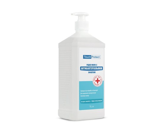 Изображение  Liquid soap with antibacterial effect Eucalyptus-Rosemary Touch Protect 1000 ml