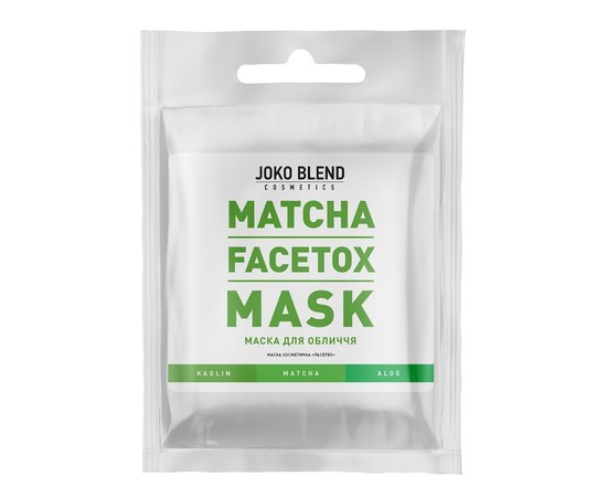 Зображення  Маска для обличчя Matcha Facetox Mask Joko Blend 20 г