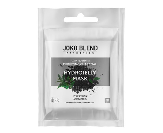 Изображение  Hydrogel mask Purifying Charcoal Joko Blend 20 g