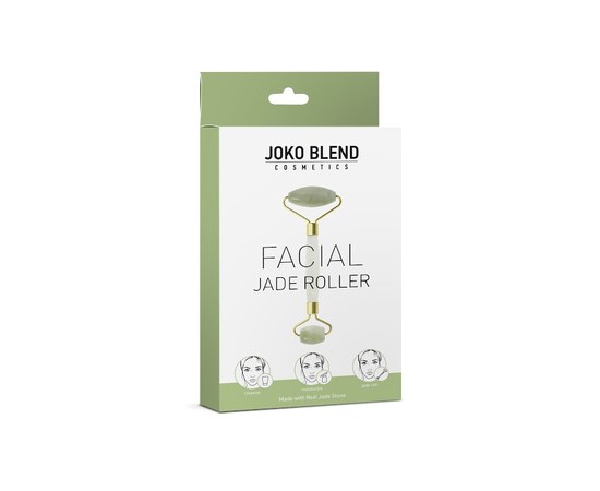 Зображення  Нефритовий роллер для обличчя Jade Roller Joko Blend