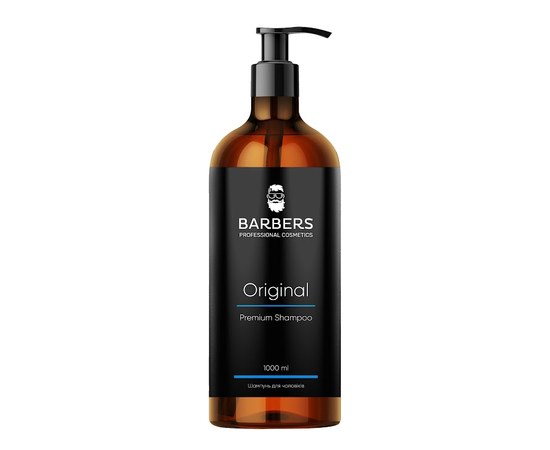 Изображение  Shampoo for men for daily use Barbers Original 1000 ml