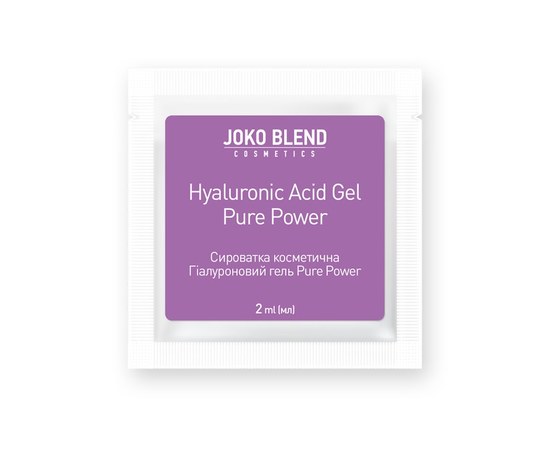Изображение  Hyaluronic Acid Gel Pure Power Joko Blend Face Serum 2 ml