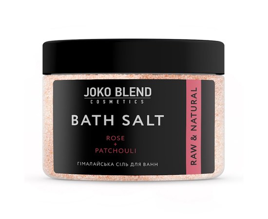 Изображение  Гималайская соль для ванн Роза-Пачули Joko Blend 400 г