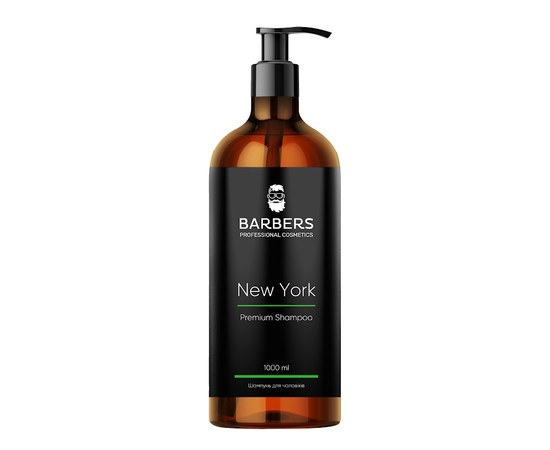 Изображение  Shampoo for men toning Barbers New York 1000 ml