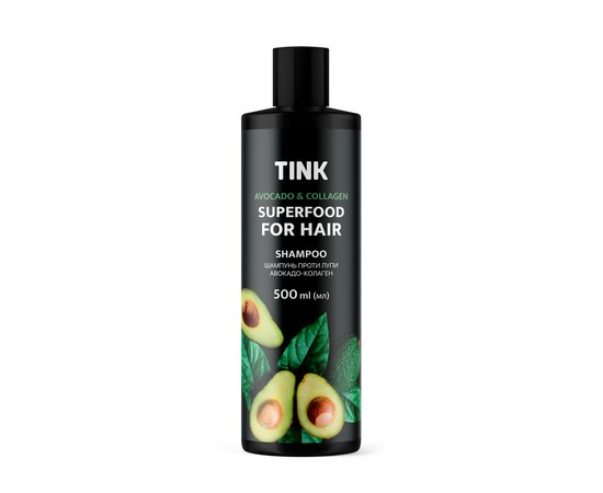 Изображение  Anti-dandruff shampoo Avocado-Collagen Tink 500 ml