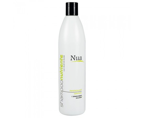Зображення  Поживний шампунь з оливковою олією Nua, 500 мл