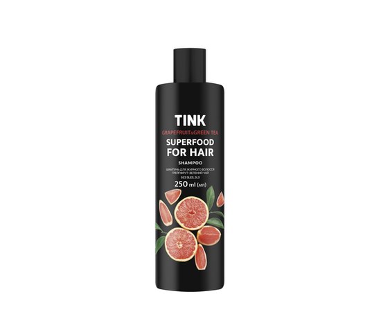 Изображение  Shampoo for oily hair Grapefruit-Green Tea Tink 250 ml