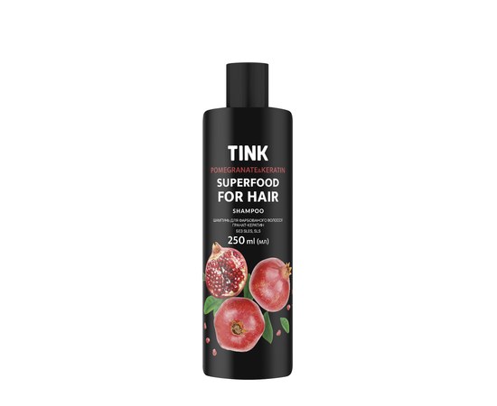 Зображення  Шампунь для фарбованого волоссягранат-Кератин Tink 250 мл