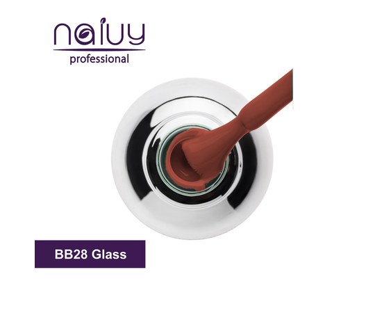 Зображення  Гель-лак для нігтів NAIVY Gel Polish BB28 Glass, 8 мл, Об'єм (мл, г): 8, Цвет №: BB28 Glass