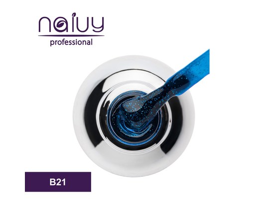 Изображение  Gel polish for nails NAIVY Gel Polish B21, Colection 2022, 8 ml, Volume (ml, g): 8, Color No.: B21
