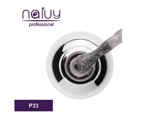 Изображение  Gel polish for nails NAIVY Gel Polish P33, Colection 2022, 8 ml, Volume (ml, g): 8, Color No.: P33
