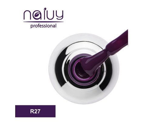 Изображение  Gel polish for nails NAIVY Gel Polish R27, Colection 2022, 8 ml, Volume (ml, g): 8, Color No.: R27