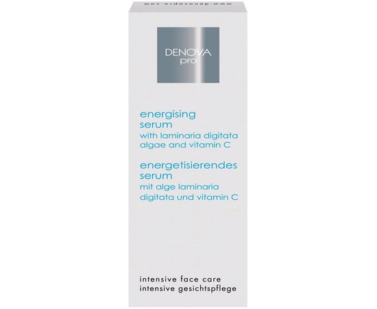 Изображение  Energizing serum for all types of tired skin with kelp and vitamin C DENOVA PRO, 30 ml