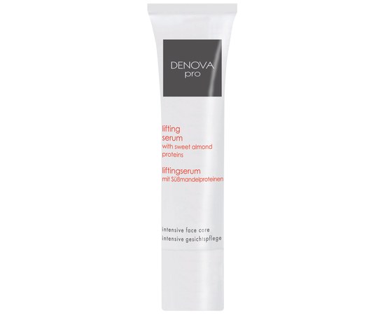 Изображение  Lifting serum for smoothing wrinkles with sweet almonds DENOVA PRO, 30 ml