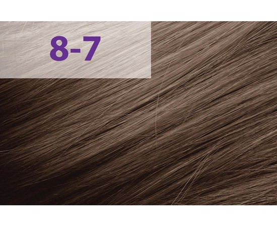 Зображення  Крем-фарба для волосся jNOWA SIENA CHROMATIC SAVE 8/7 90 мл, Об'єм (мл, г): 90, Цвет №: 8/7