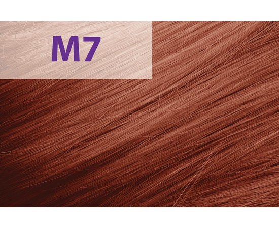 Изображение  Cream hair dye jNOWA SIENA M/7 60 ml, Volume (ml, g): 60, Color No.: M/7