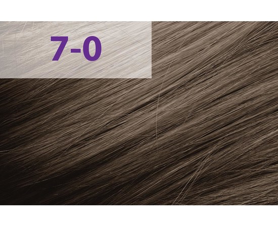 Зображення  Крем-фарба для волосся jNOWA SIENA CHROMATIC SAVE 7/0 90 мл, Об'єм (мл, г): 90, Цвет №: 7/0