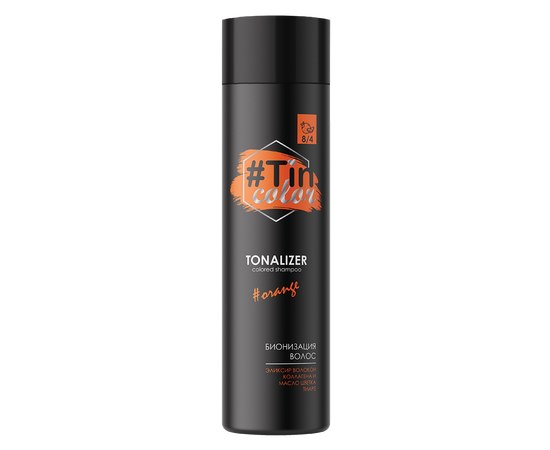 Изображение  Tonalizer for hair TIN COLOR Juicy orange 8/4, 250 ml, Volume (ml, g): 250, Color No.: 45024
