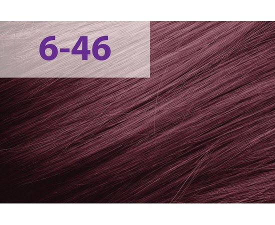 Изображение  Крем-краска для волос jNOWA SIENA CHROMATIC SAVE 6/46 90 мл, Объем (мл, г): 90, Цвет №: 6/46