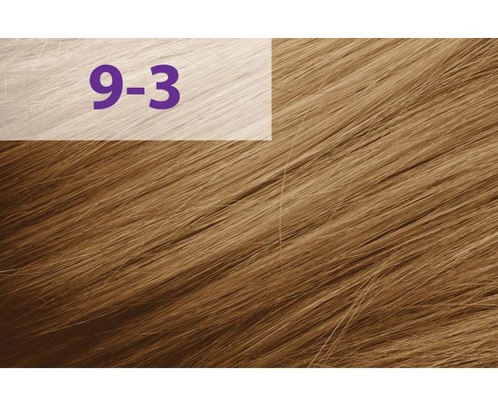 Зображення  Крем-фарба для волосся jNOWA SIENA CHROMATIC SAVE 9/3 90 мл, Об'єм (мл, г): 90, Цвет №: 9/3