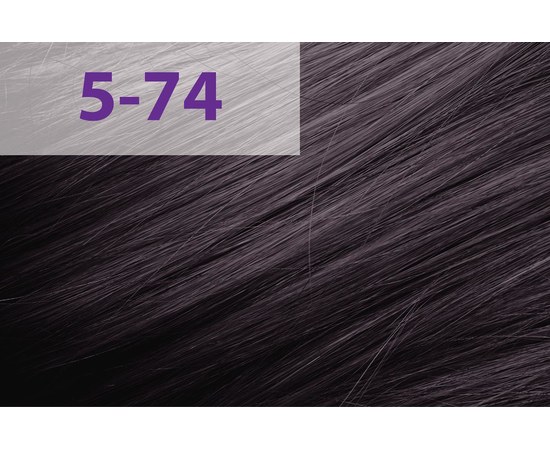 Изображение  Cream hair dye jNOWA SIENA CHROMATIC SAVE 5/74 90 ml, Volume (ml, g): 90, Color No.: 5/74