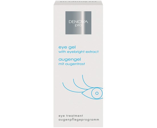 Изображение  Anti-dark circle eye gel with DENOVA PRO illuminating extract, 15 ml
