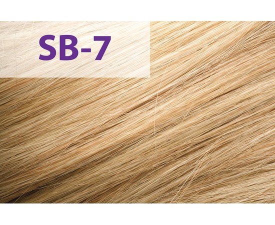 Зображення  Крем-фарба для волосся jNOWA SIENA CHROMATIC SAVE SB/7 90 мл, Об'єм (мл, г): 90, Цвет №: SB/7