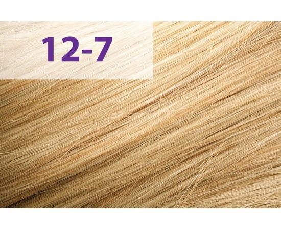 Зображення  Крем-фарба для волосся jNOWA SIENA CHROMATIC SAVE 12/7 90 мл, Об'єм (мл, г): 90, Цвет №: 12/7