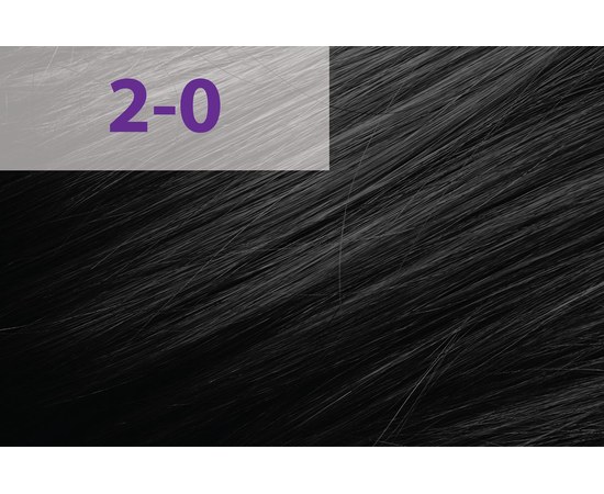 Зображення  Крем-фарба для волосся jNOWA SIENA CHROMATIC SAVE 2/0 90 мл, Об'єм (мл, г): 90, Цвет №: 2/0