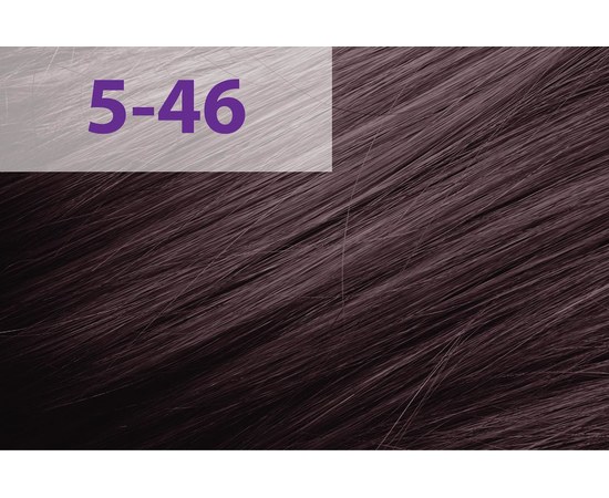 Изображение  Крем-краска для волос jNOWA SIENA CHROMATIC SAVE 5/46 90 мл, Объем (мл, г): 90, Цвет №: 5/46